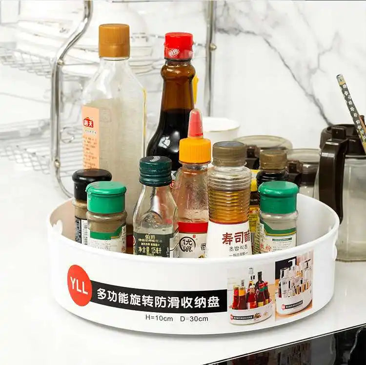 360° Rotating Kitchen Organizer Tray