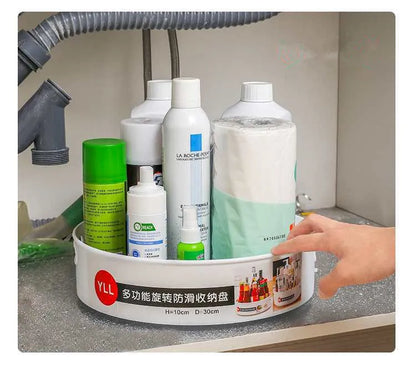 360° Rotating Kitchen Organizer Tray